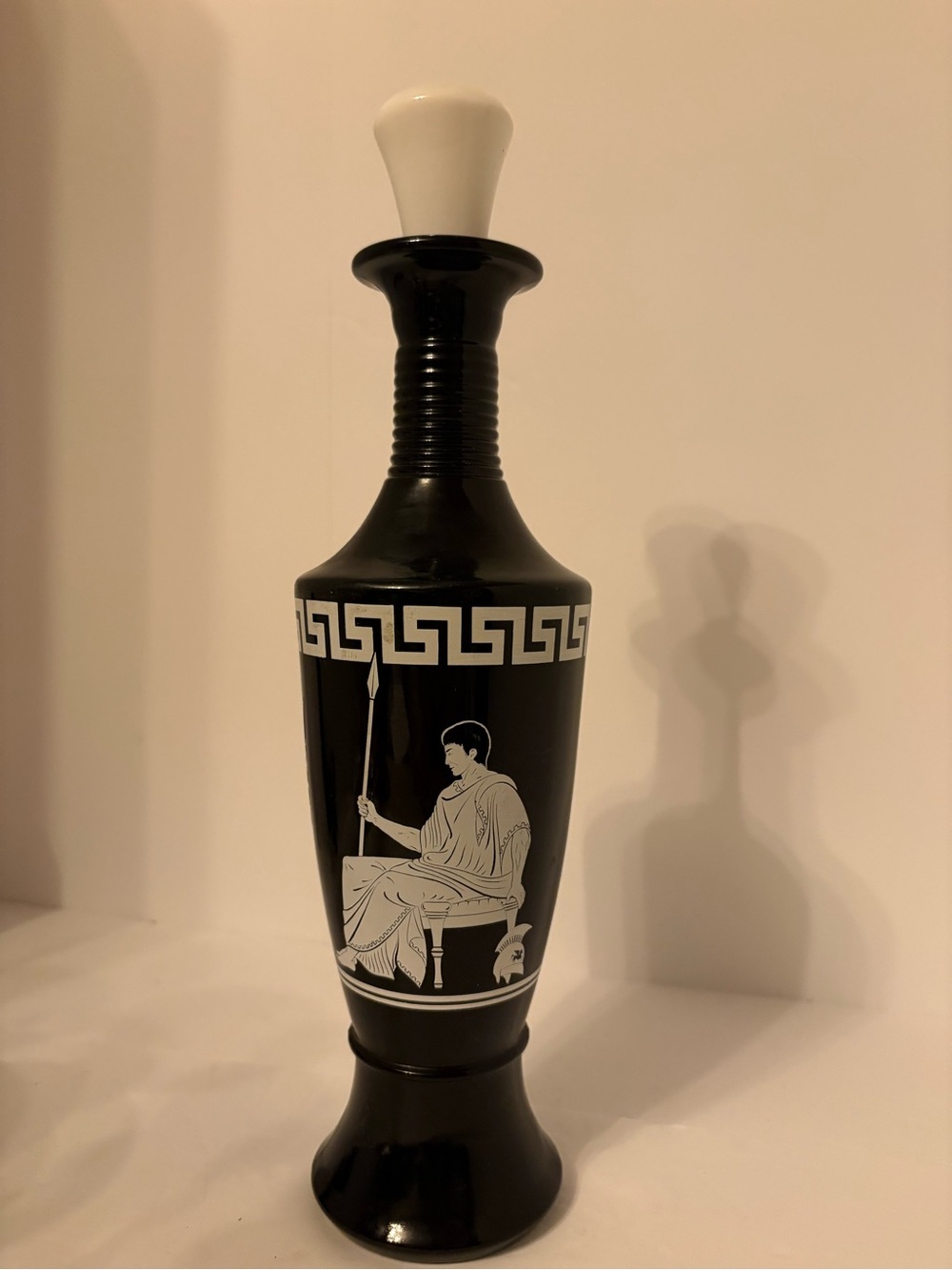 Vintage , Jim Beam  Roman themed decanter